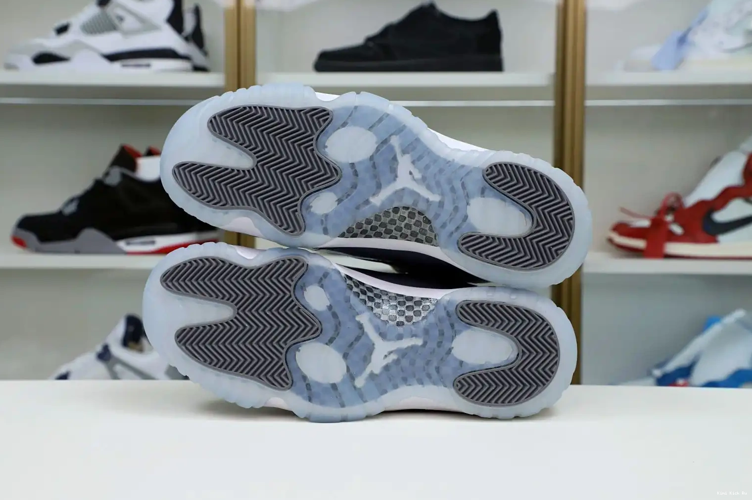 2021 JORDAN Kimikick 11 GREY' AIR RETRO 'COOL 0622